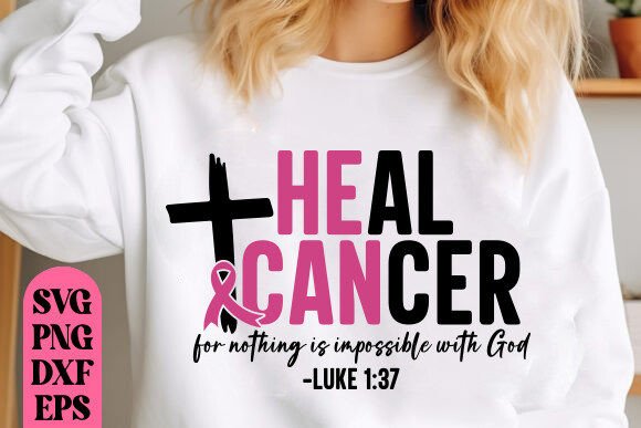 Breast Cancer Svg, Christian Svg