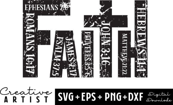 Faith SVG, Christian Shirt, T-Shirt Designs