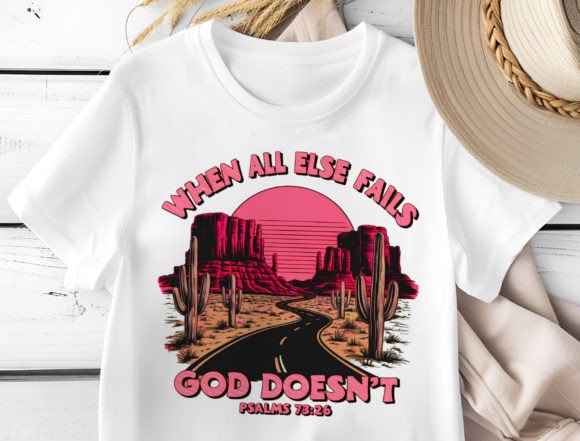 God Doesn't Png, Christian Png T-Shirt Designs