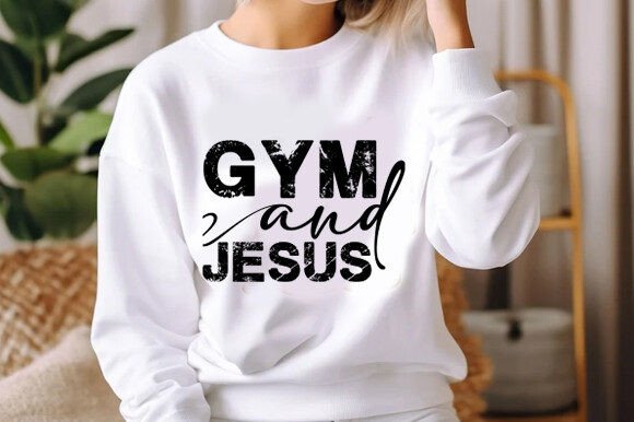 Gym Jesus Shirt T-Shirt Designs