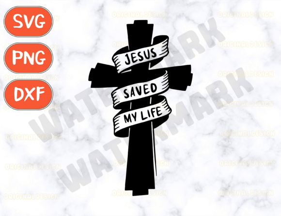 Jesus Christ Saved My Life Svg T-Shirt Designs