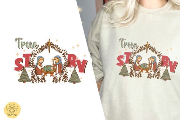 Nativity Christmas Jesus True Story PNG