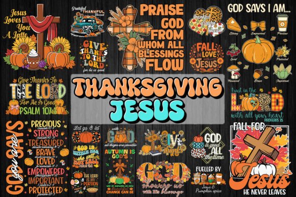 Thanksgiving Jesus SVG Bundle
