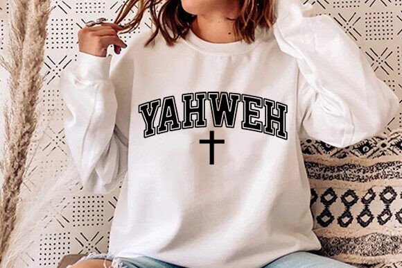 Yahweh SVG, Christian Shirt SVG